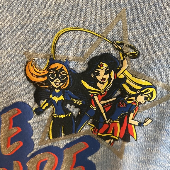 DC Super Hero Girls Blue Dress size large - Picture 3 of 8